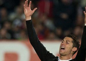 کریستیانو رونالدو|آلمریا 1 - 4 رئال مادرید / لالیگا