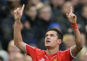 فیلیپه کوتینیو|لیورپول 2 - 1 منچستر سیتی / لیگ جزیره