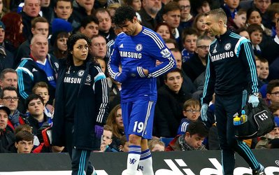 دیگو کاستا بازی مقابل من‌یونایتد و آرسنال را از دست داد