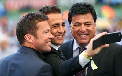 سلفی روز | پاسارلا،‌ ماتئوس و کاناوارو در اختتامیه جام جهانی