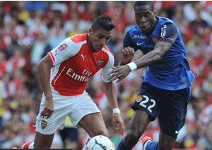 الکسیس سانچز|موناکو 1-0 آرسنال / امیریتس کاپ