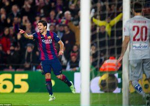 لوئیس سوارز|بارسلونا 3 - 1 اتلتیکو مادرید / لالیگا