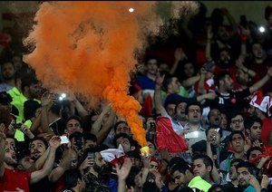 شادی تماشاگران پرسپولیس