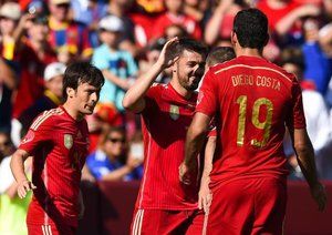 دیوید ویا - دیگو کوستا|اسپانیا 2-0 السالوادور / دیدار دوستانه