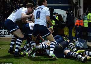 شاد بازیکنان پرستون