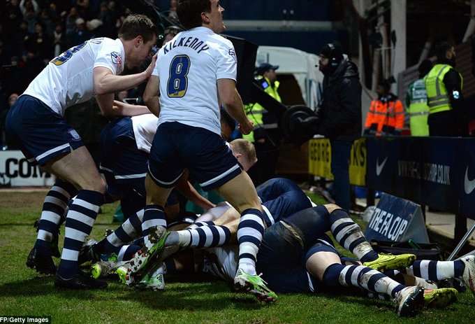 شاد بازیکنان پرستون