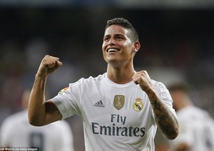 جیمز رودریگز|رئال مادرید 5 - 0 رئال بتیس / لالیگا