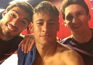 لیونل مسی - نیمار - سوارز