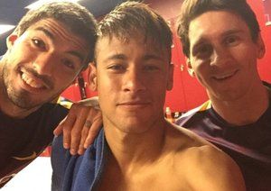 لیونل مسی - نیمار - سوارز|بارسلونا 6 - 0 ختافه/ لالیگا