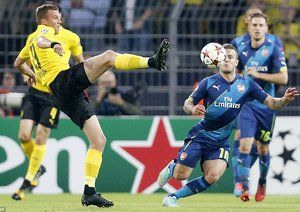 جک ویلشر - گروسکروتز|دورتموند 2-0 آرسنال /  لیگ قهرمانان