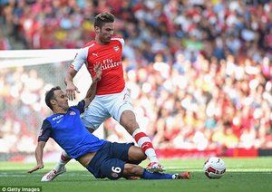 اليوير ژیرود - کاروالیو|موناکو 1-0 آرسنال / امیریتس کاپ