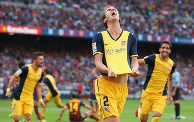 بارسلونا ۱ - اتلتیکو مادرید ۱ / قهرمانی اتلتیکو در جهنم نیوکمپ