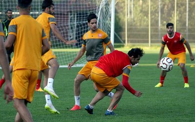 حاشیه‌های تمرین پرسپولیس | مدافعان با برانکو و هافبک‌ها و مهاجمان با پانادیچ تمرین کردند