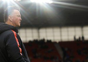 لوئیز فان خال|استوک سیتی 1 - 1 منچستر یونایتد / لیگ جزیره