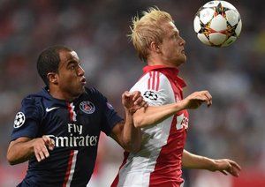 لوکاس|آژاکس 1-1 پاریس سن ژرمن / لیگ قهرمانان