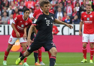 توماس مولر|ماینتس 0 - 3 بایرن مونیخ / بوندس لیگا