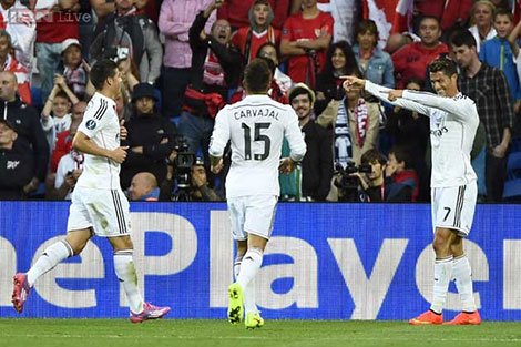 رئال مادرید 5 - 1 اف سی بازل/لیگ قهرمانان اروپا