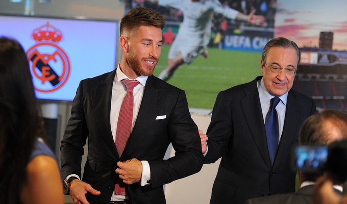Florentino Perez & Sergio Ramos (Ramos's New Real Contract) (2015.08.17).jpg