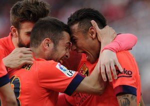 نیمار|سه ویا 2 - 2 بارسلونا / لالیگا