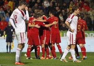 پدرو|اسپانیا 3 - 0 بلاروس / مقدماتی جام ملت های اروپا