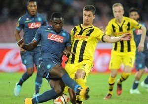 دووان زاپاتا|ناپولی 3 - 0 یانگ بویز / لیگ اروپا