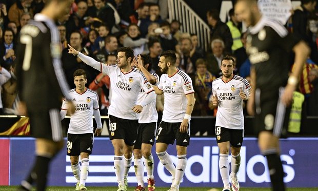 والنسیا 2 - 1 رئال مادرید/هفته هفدهم لالیگا/گل های بازی