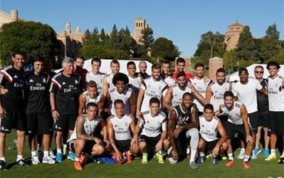 عکس روز | ستاره NBA ‌میهمان ویژه تمرین رئالی‌ها