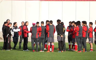 بازیکنان جدید پرسپولیس در درفشی‌فر حاضر شدند