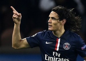 ادینسون کاوانی|پاریس سن ژرمن 3 - 1 آژاكس / لیگ قهرمانان