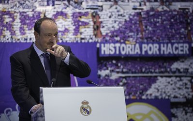 عکس روز | ملاقات رافا بنیتز با گرت بیل در ولز