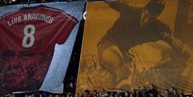 رونمایی از میدان لوئیس آراگونس در مادرید