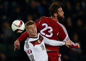 تونی کروس|گرجستان 0 - 2 آلمان / یورو 2016