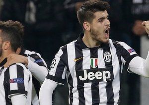 آلوارو موراتا|یوونتوس 2 - 1 بوروسيا دورتموند / لیگ قهرمانان