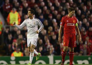 کریستیانو رونالدو|لیورپول 0 - 3 رئال مادرید / لیگ قهرمانان