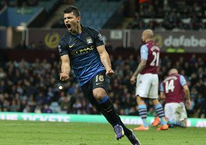 سرخیو آگرو|آستون‌ویلا 0 - 2 منچستر سیتی/ لیگ برتر