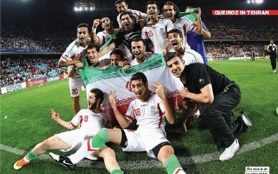 فوتبال ایران با 5 پله صعود در رده سی وهفتم جهان و اول آسیا قرار گرفت