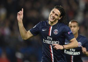 ادینسون کاوانی|پاریس سن ژرمن 1 - 0 آپوئل / لیگ قهرمانان