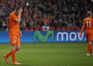 حسرت بازیکن هلند|هلند 2 - 3 مکزیک / دیدار دوستانه