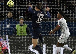 زلاتان ایبراهیموویچ|پاریس سن ژرمن 1 - 0 رن / لوشامپیونه