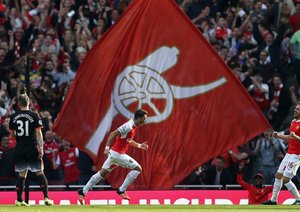 مسوت اوزیل|آرسنال 3 - 0 منچستر یونایتد / لیگ جزیره