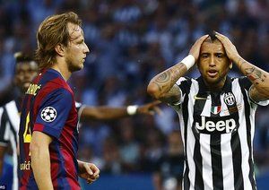 آرتور ویدال|یوونتوس 1 - 3 بارسلونا / فینال لیگ قهرمانان