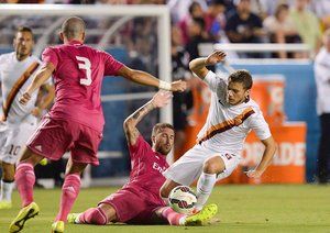 سرخیو راموس|آاس رم ۱-۰ رئال مادرید/ گینس کاپ