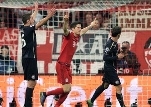 رابرت لواندوفسکی|بایرن مونیخ 5 - 0 دینامو زاگرب / لیگ قهرمانان