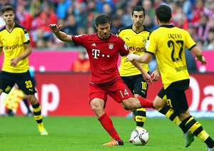 ژابی آلونسو|بایرن مونیخ 5 - 1 بوروسيا دورتموند / بوندس لیگا