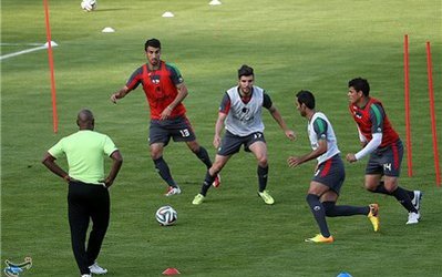 تمرین صبحگاهی مردان کیروش برگزار شد