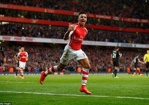 الکسیس سانچز|آرسنال 3 - 0 بِرنلی / لیگ جزیره