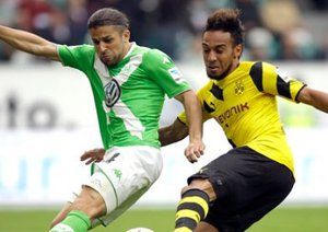 پیر امریک اوباميانگ|وولفسبورگ 2 - 1 بوروسيا دورتموند / بوندسلیگا