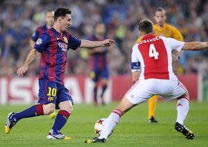 لیونل مسی|بارسلونا 3 - 1 آژاکس / لیگ قهرمانان