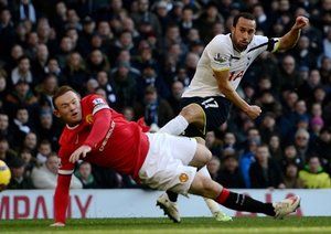 وین رونی|تاتنهام 0 - 0 منچستر یونایتد / لیگ جزیره