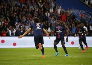 ادینسون کاوانی|پاریس سن ژرمن 2 - 2 بوردو / لوشامپیونه